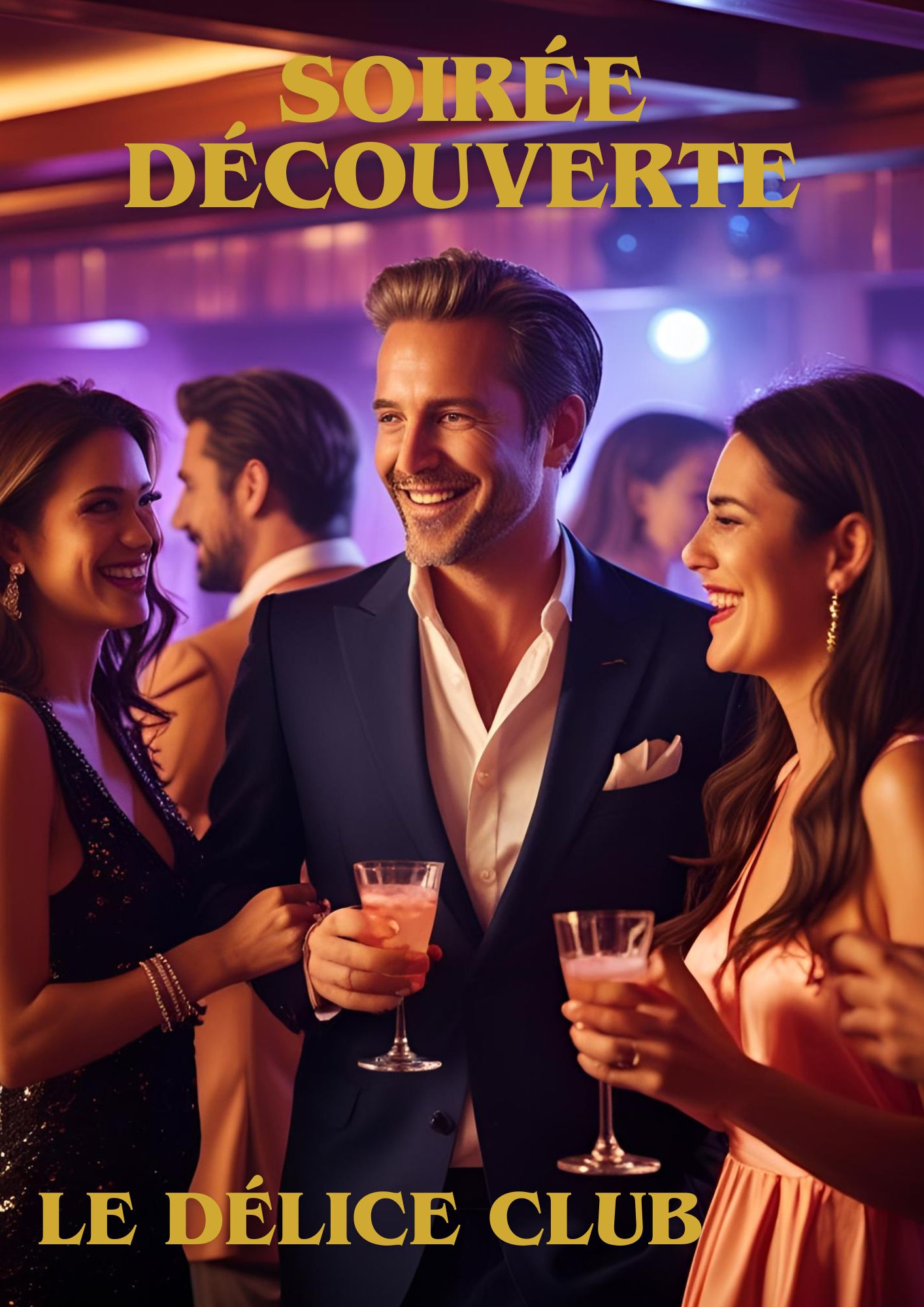 🌟 Ce samedi de 22h à 04h💫 Soirée Découverte – Le Délice Club – Saint-Laurent-des-Vignes (24)