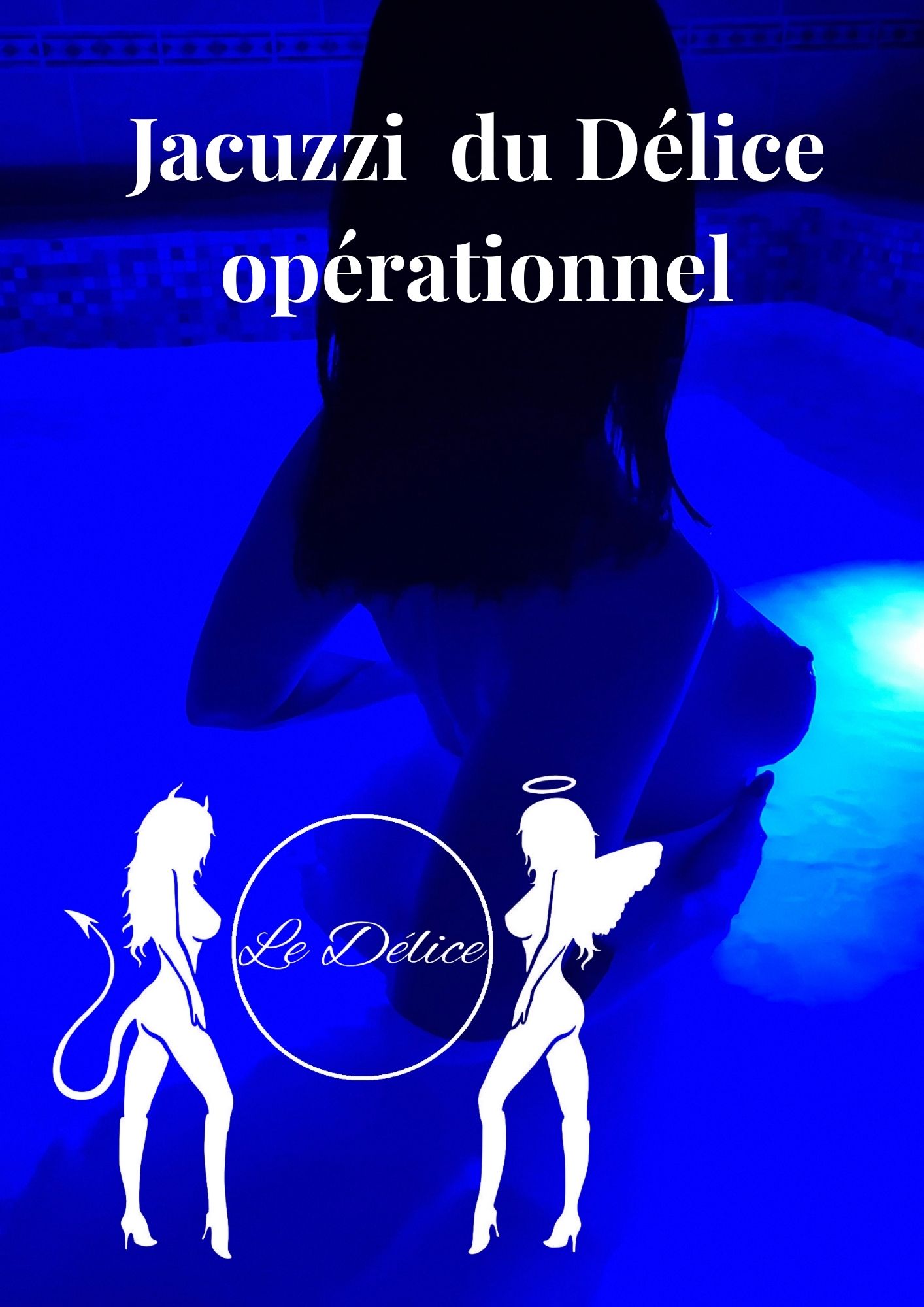 Actualités Club Libertin Dordogne – Soirées & Événements Le Délice 3 Jacuzzi du Delice operationnel