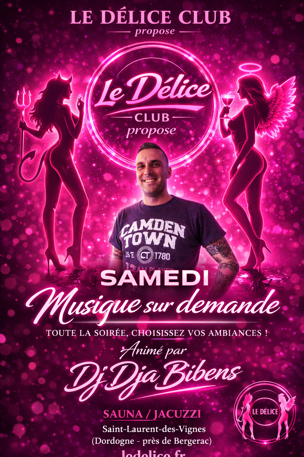 Musique a la demande avec Dj Dja Bibens
