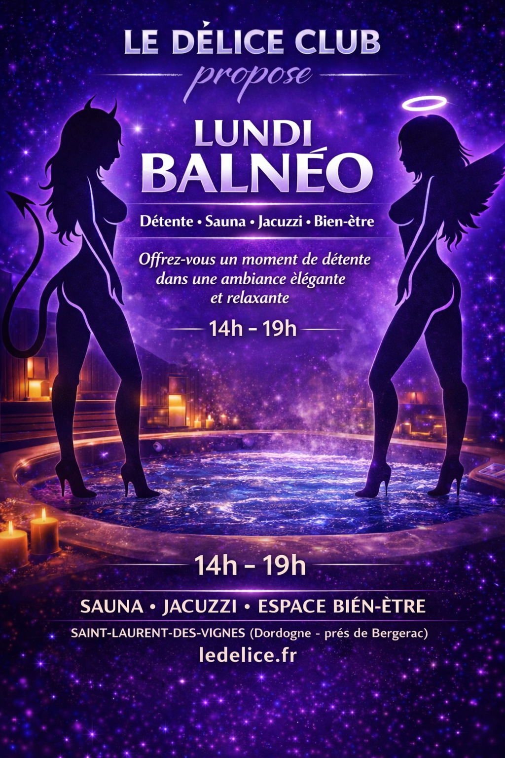 Le Délice Club Propose Lundi chaud