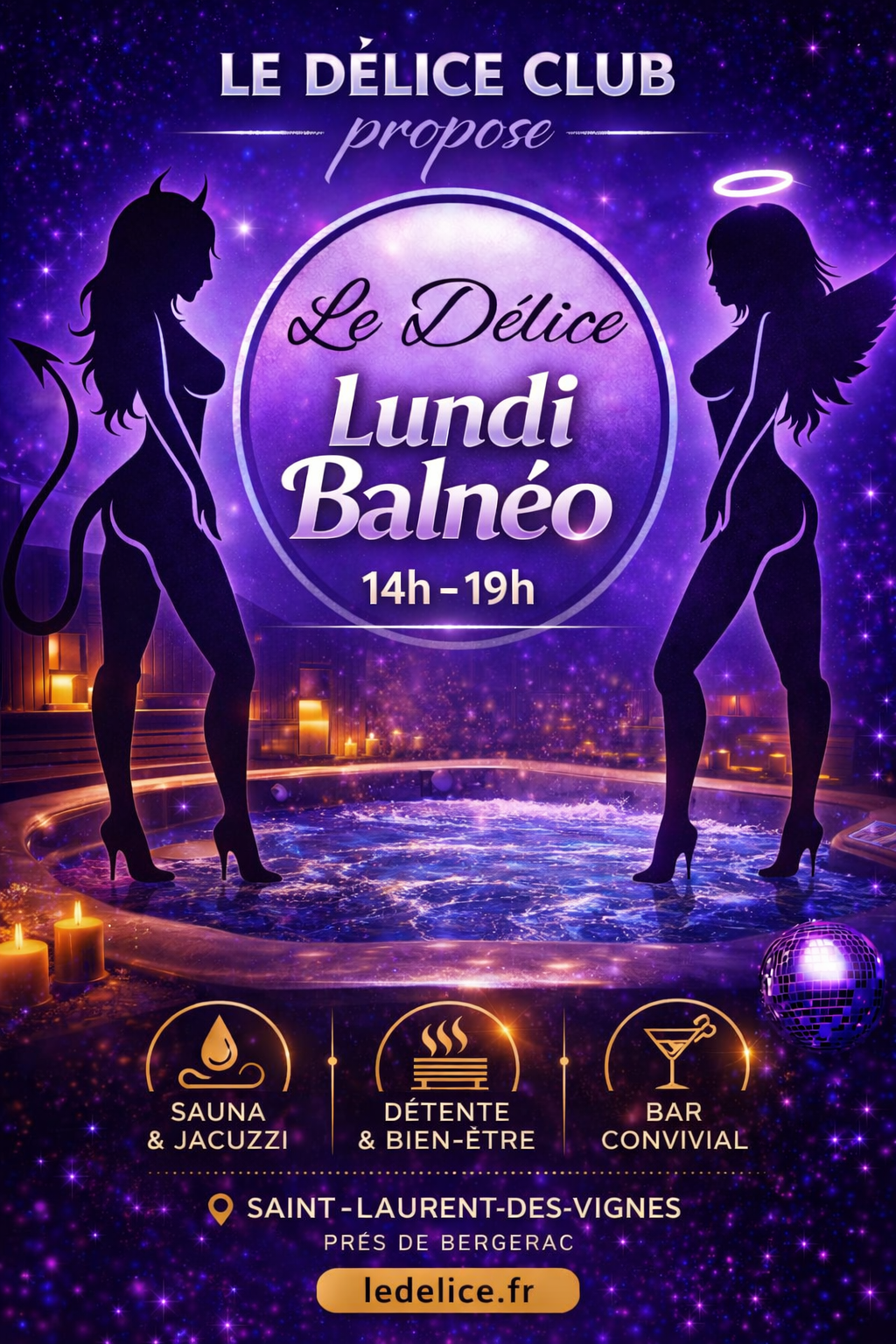 ✨ Lundi Le Délice Club propose Balnéo (copie) (copie)
