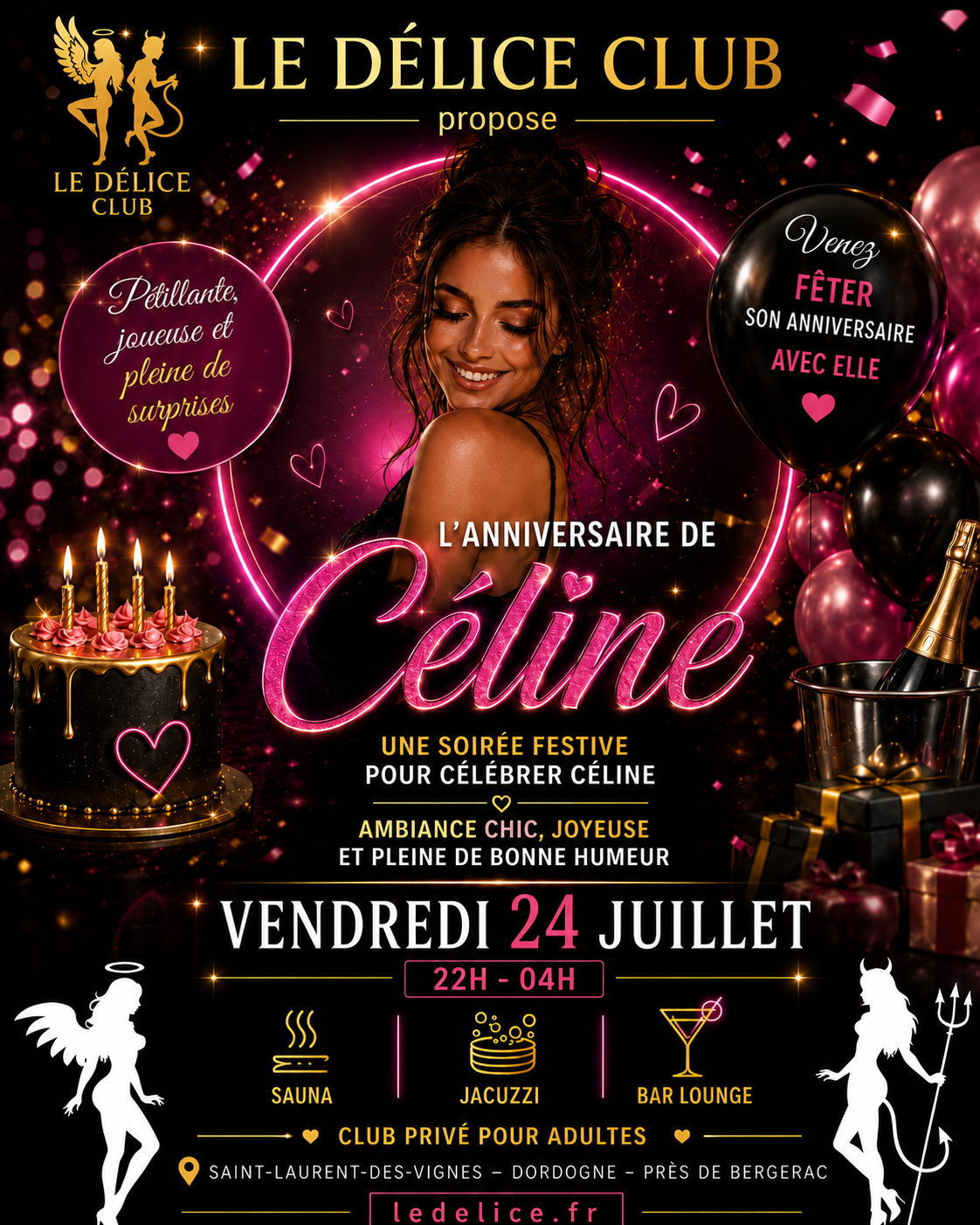 Anniversaire de la Pétillante Céline 4 Anniversaire de la Pétillante Céline