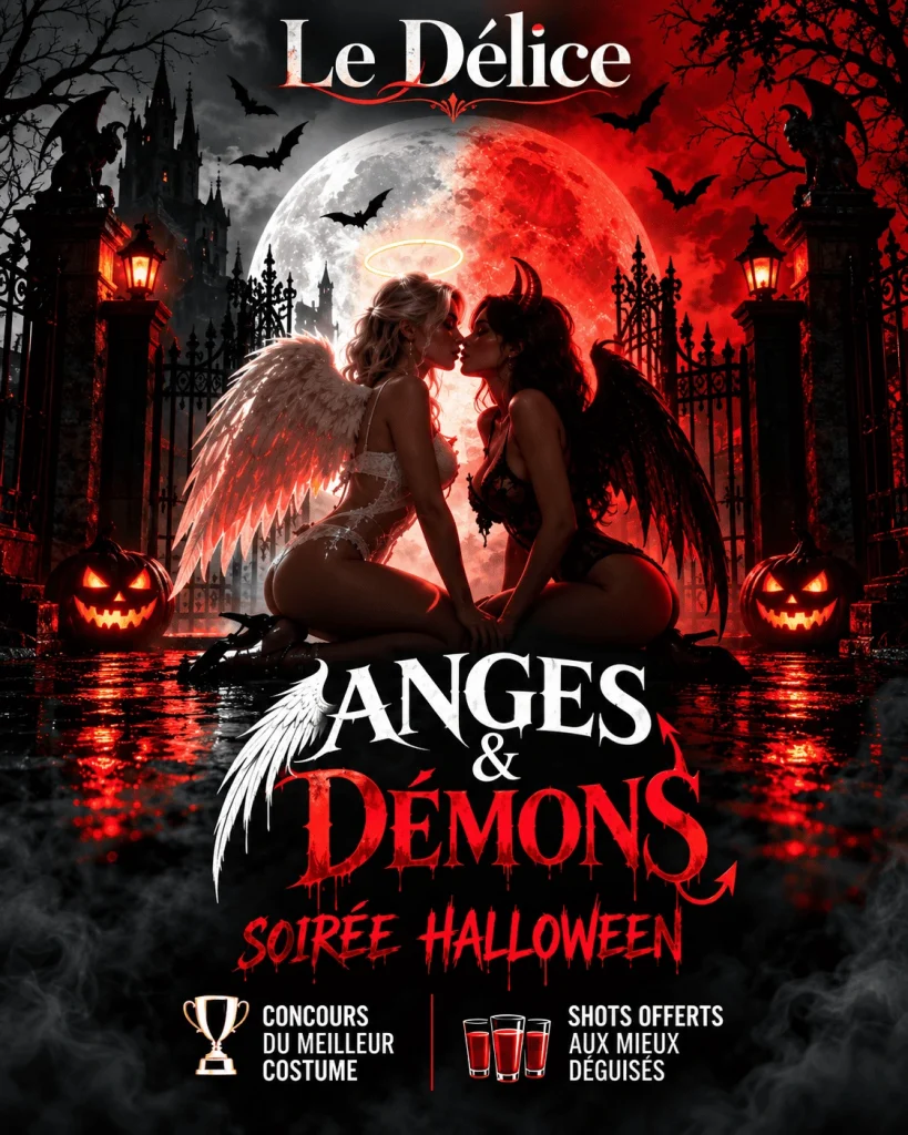 Grande Soirée Halloween | 🎃 ANGES & DÉMONS 😇😈 – Concours Costume